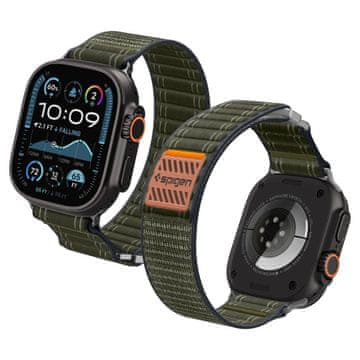 Spigen WBF0 REMENICA ZA APPLE WATCH 8 / 9 / 10 / 11 / SE / ULTRA (44 / 45 / 46 / 49 MM) ZELENA