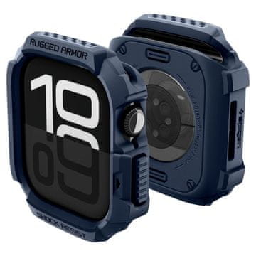 Spigen RUGGED ARMOR V2 APPLE WATCH 10 / 11 (42 MM) TAMNOPLAVA