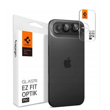 Spigen OPTIK PRO GLAS.TR ”EZ FIT” ZAŠTITNIK ZA KAMERA 2 KOMADA ZA IPHONE AIR CRNE