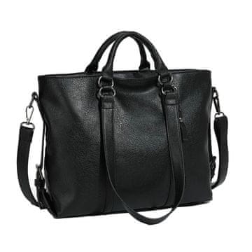 Dollcini Ženska crossbody torbica od umjetne kože crna