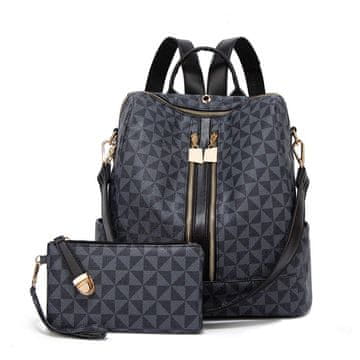 Dollcini Ženska crossbody torbica od umjetne kože crna