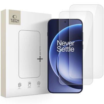 Tech-protect Tech-Protect Kaljeno Staklo Glass Fit+ Pakiranje Od 2 Komada Za Zaštitu Ekrana Oneplus 15