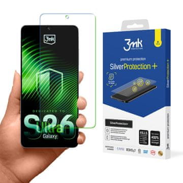 3MK Samsung Galaxy S26 Ultra - srebrna zaštita+