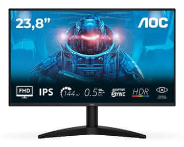 AOC MONITOR AOC LED 23,8 24B36X 144Hz