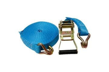 Ostatní Zatezni remen EURO tools 151030 Ratchet strap with hooks, 6 m, 3000 kg