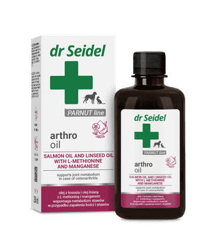 Dr. Seidel Arthro Oil za potporu zglobovima za pse i mačke, 250 ml