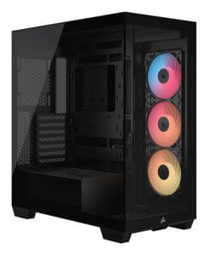 Corsair Ohišje Corsair 3500X RSR ARGB TG Mid BK