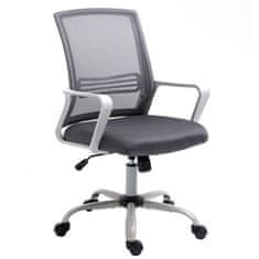 ActiveJet Uredska stolica YK01, siva