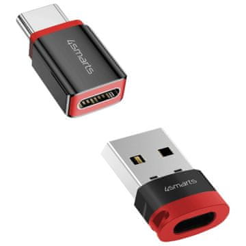 4smarts 4Smarts Adapter Za Blokiranje Podataka Usb-C Na Usb-A/Usb-C Za Zaštitu Podataka 2
