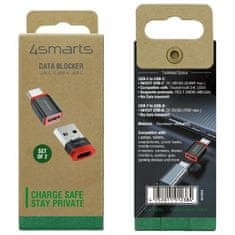 4smarts 4Smarts Adapter Za Blokiranje Podataka Usb-C Na Usb-A/Usb-C Za Zaštitu Podataka 2