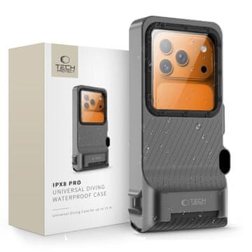 Tech-protect Tech-Protect Ipx8 Pro Vodootporna Futrola Za Telefone Univerzalno Uranjajuće