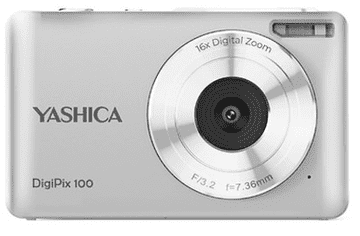 Yashica DigiPix 100 kamera + Lowepro Apex 20 torbica, 16x zum, srebrna (YAS-DG100PP-SV)