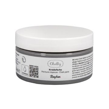 Rayher.	 Kredna boja Chalky 100 ml; tamno siva