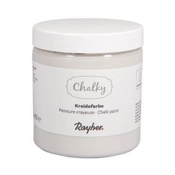 Rayher.	 Kredna boja Chalky 230 ml; maglovito siva
