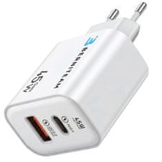 Berniteam Kućni punjač GaN 45W 2-port (BT-45PQ)