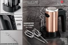 Berlingerhaus Ručna pjenjača BH-9366 Ručni mikser s priborom 300 W Rosegold Metallic Line