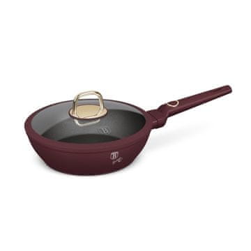 Berlingerhaus Duboka tava s titanskom površinom i poklopcem BH-8032 24 cm Leonardo Collection
