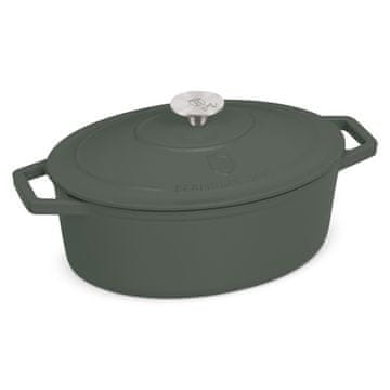 Berlingerhaus Posuda za pečenje od lijevanog željeza BH-6545 30 cm Matte Green Collection