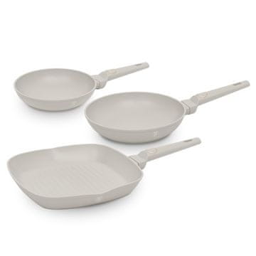 Berlingerhaus Set tava s titanskim premazom BH-8079 3 ks Sahara Collection steak