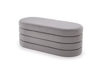 Halmar Stolica s prostorom za pohranu CALPI stool with storage space, ash (1p=1szt)