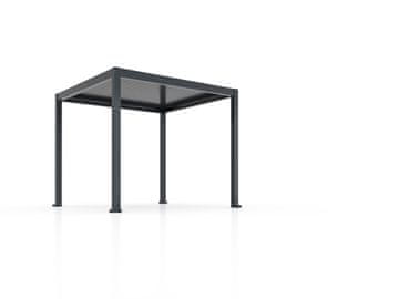 Bellano Living Bioklimatska Pergola Bellano S25, 3x3; tamno siva, samostojeća
