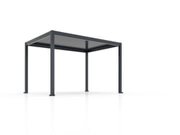 Bellano Living Bioklimatska pergola Bellano S25, 3x4; temno siva, samostojeća
