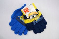 Eplusm Komplet od 2 rukavice s pet prstiju za djecu, pletivo, Minionki D095X