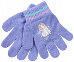 Eplusm Dječje rukavice s pet prstiju od džerseja, Frozen Anna i Elsa D095F