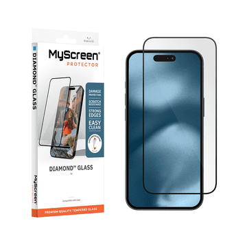 MyScreen Protector MyScreen Diamond Glass New zaštitno staklo za iPhone 11 / iPhone XR, 9H, Full Cover