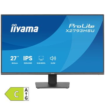 iiyama ProLite X2793HSU-B1 68,5cm (27") FHD IPS 120Hz HDMI/DP zvučnici monitor