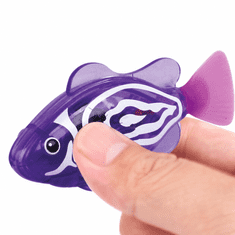 JOJOY® Robotska riba za plivanje 4 kom, aktivacija u vodi, LED svjetlosni efekti, interaktivna igračka na baterije | FISHISWIM