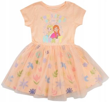 Eplusm Kraina lodu Frozen Elsa Anna suknja tiul pamuk morela 98 D080D
