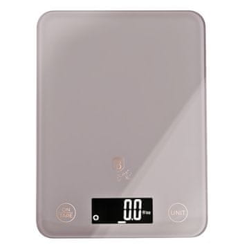Berlingerhaus Digitalne kuhinjske vage 5 kg Taupe kolekcija