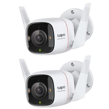 TP-Link Tapo C310P2 3MP HD IP66 Wi-Fi dnevno/noćna vanjska sigurnosna kamera bijela