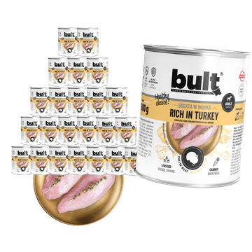 BULT Rich s puretinom - mokra hrana za pse - 24 x 800 g