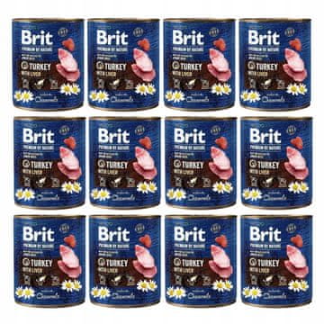 Brit PREMIUM BY NATURE PURETINA I JETRA - 12x800g