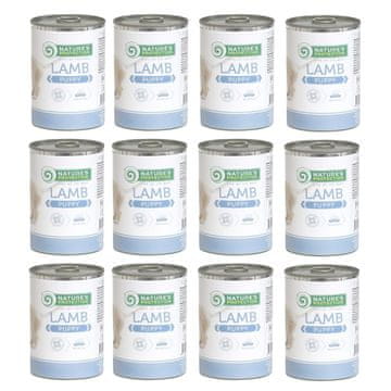 Nature's Protection Hrana za štene s janjetinom 12 x 400 g