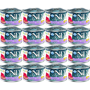 Farmina N&D Cat Natural Tuna & Shrimp - mokra hrana za mačke - 12 x 140 g