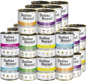 DOLINA NOTECI Premium mokra hrana za pse MIX okusa 24 x 800 g