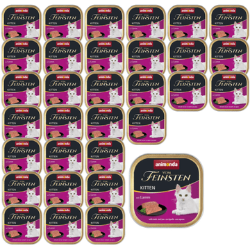 Animonda Vom Feinsten Kitten mokra hrana za mačke janjetina 32x100g