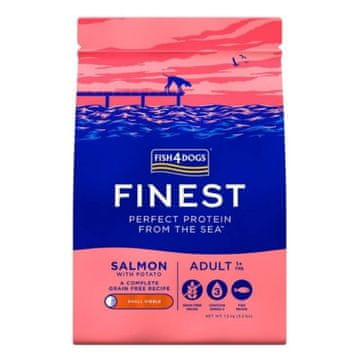 Fish4Dogs Fish4Dogs Finest Salmon 12 kg suha hrana za pse