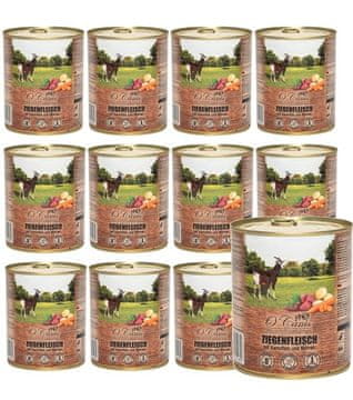 O´canis Konzervirana hrana za pse s kozjim mesom i povrćem 12 x 800 g