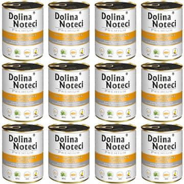 DOLINA NOTECI Dnp bogat patkom s bundevom - kar.dla za pse 12X800g