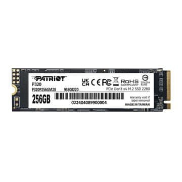 shumee SSD Patriot Viper P320 M.2 PCI-Ex4 NVMe 256GB 2.2GB