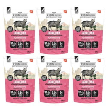 Wiejska Zagroda mokra hrana za pse Lamb monoprotein 6x500g