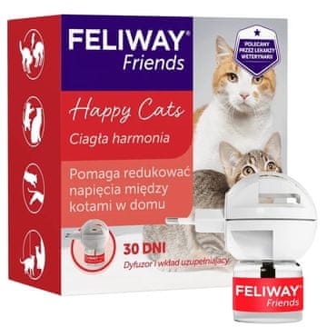 Ceva Ceva Feliway Friends difuzor s mačjim feromonima + punjenje 48 ml