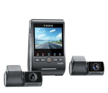 VIF VIOFO A329T 3CH GPS video snimač 2.4" MicroSD do 512GB