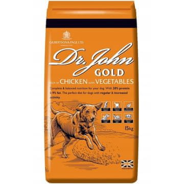 Dr John Dr John Gold suha hrana za pse 15 kg