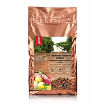 O'Canis Premium suha hrana za pse s patkom, prosom i krumpirom 6 kg