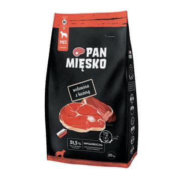 Pan Mięsko PAN MEAT Govedina s kozletinom M 20kg